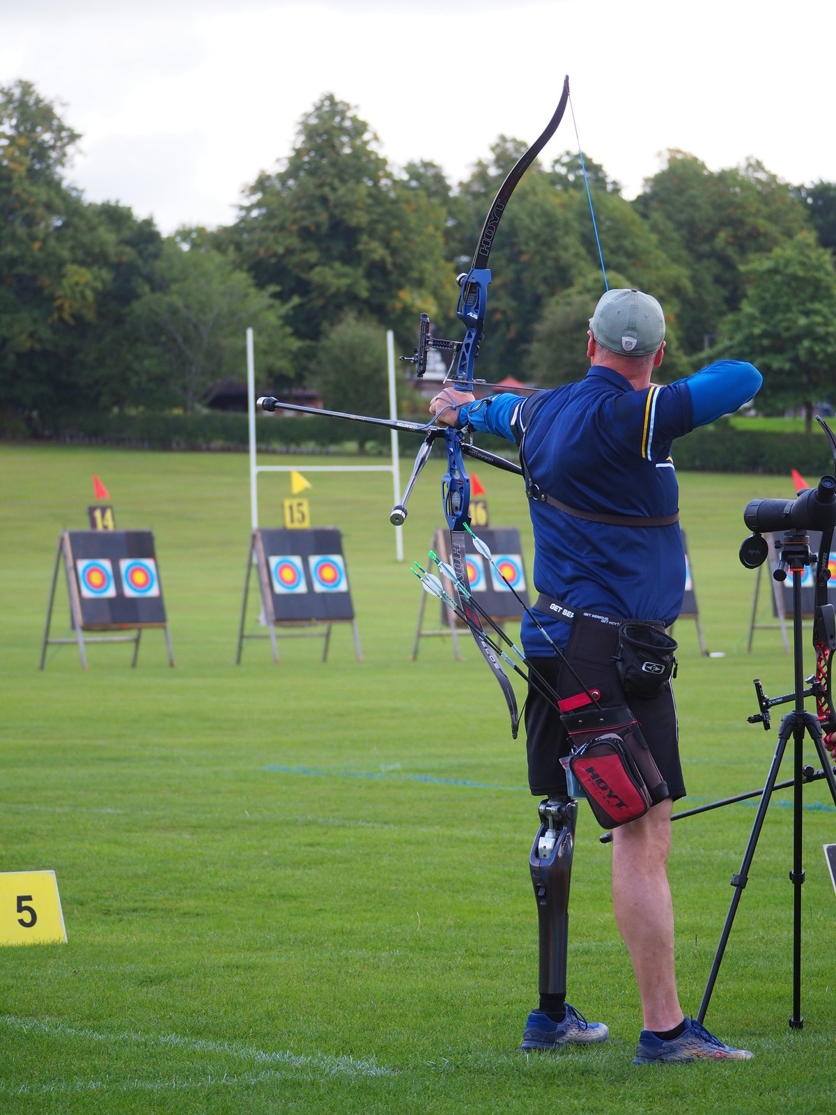 Archer at the Disability Championships