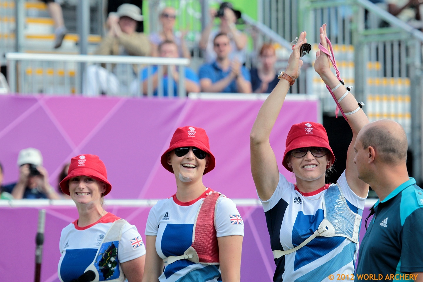 GB women's team at London 2012